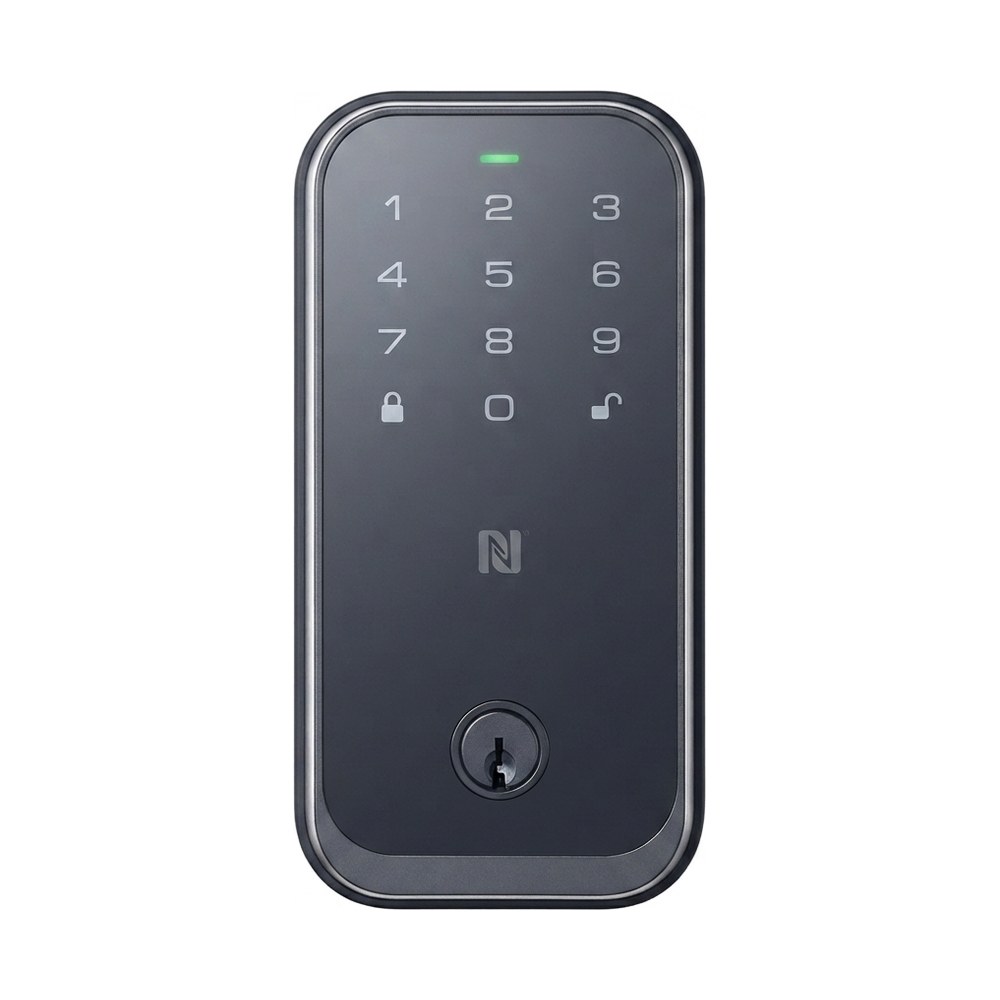 MK-2 Smart Deadbolt — touch keypad, tap-to-unlock, key override